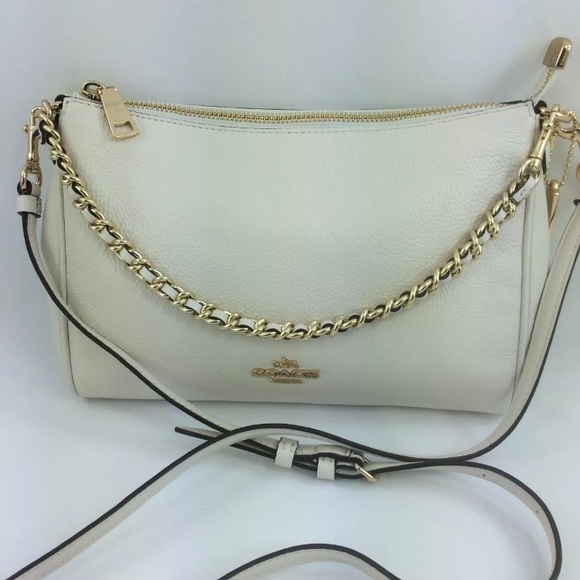 ๐บH.P๐บAuthentic COACH pebbled leather Crossbody๐ธ - Picture 6 of 8